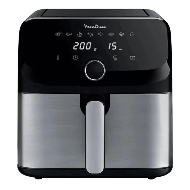 Friteuse Sans Huile Moulinex Easy Fry Mega 7.5 L EZ855D20 Noir