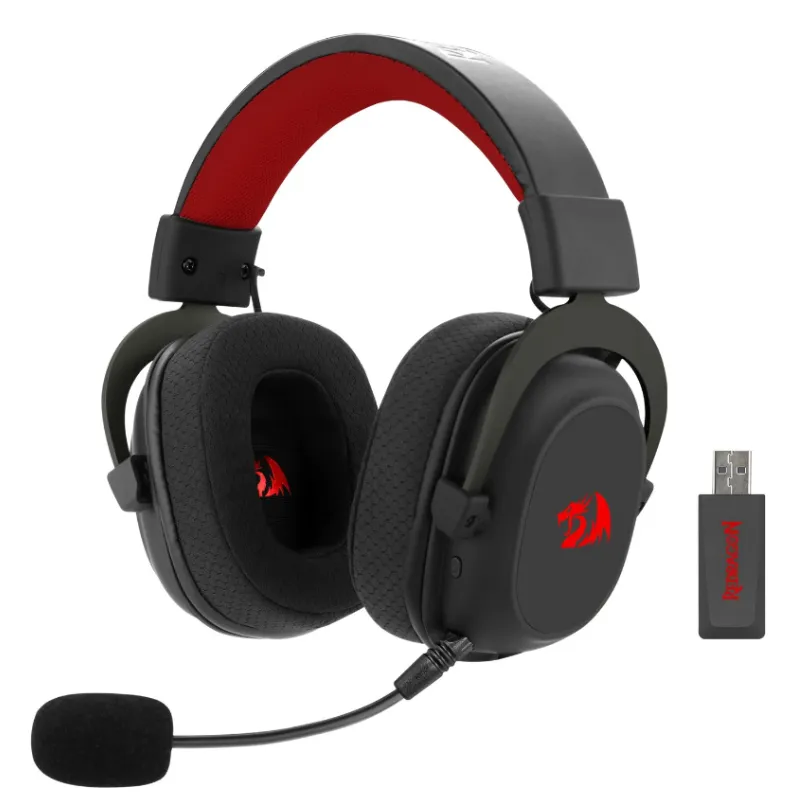 Micro Casque Gamer Sans Fil REDRAGON H510 Zeus Pro - Blanc, Photo chez Best Buy Tunisie chez Best Buy Tunisie