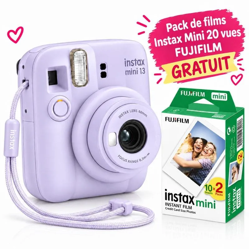 Appareil photo Fujifilm INSTAX Mini 13 - Violet -INSTAXMini 13 - Violet