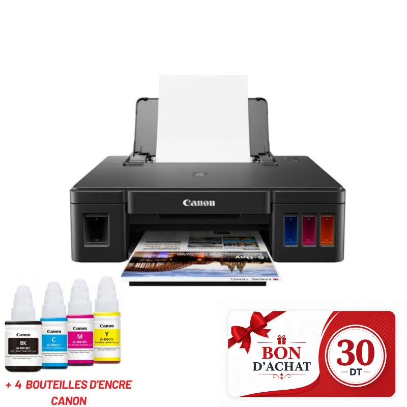 Canon PIXMA G2410 imprimante multifonction Jet d'encre A4 4800 x 1200 DPI 8,8 ppm, Photo boutique Best Buy Tunisie chez Best Buy Tunisie