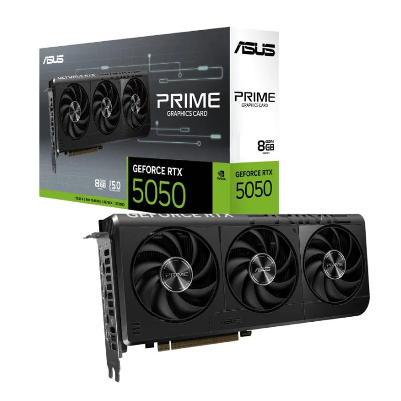 Carte Graphique ASUS Prime GeForce RTX 5050 8GB GDDR6 - 90YV0N70-M0NA00