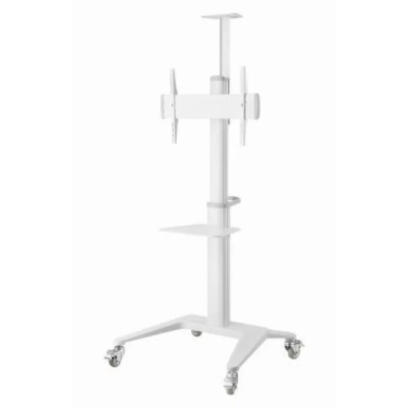 Support Au Sol Avec Roulettes GEMBIRD TVS-70T-02-W Pour Tv 37"-70"