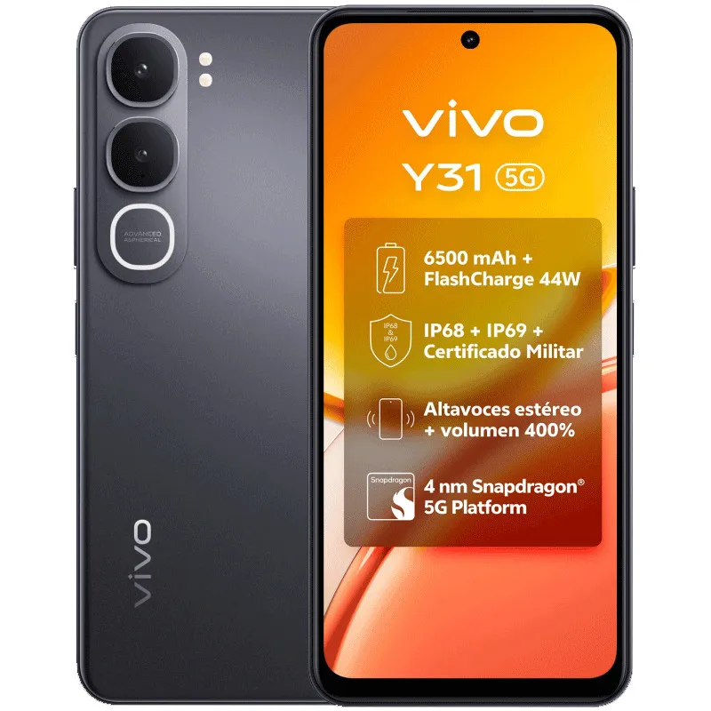 Vivo Y31 5G 8Go 256Go Noir, Photo boutique Best Buy Tunisie chez Best Buy Tunisie
