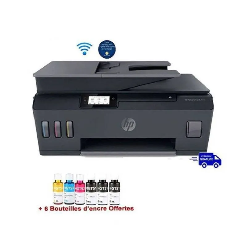 HP Smart Tank 615 à Réservoir Intégré Wifi 4en1 Couleur - Y0F71A