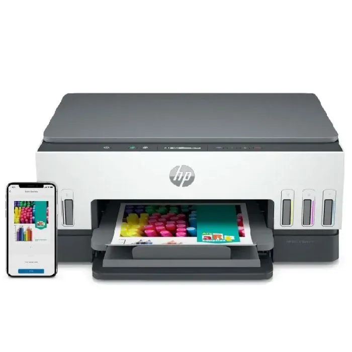 HP Smart Tank 670 All-in-One A jet d'encre thermique A4 4800 x 1200 DPI 12 ppm Wifi, Photo boutique Best Buy Tunisie chez Best Buy Tunisie