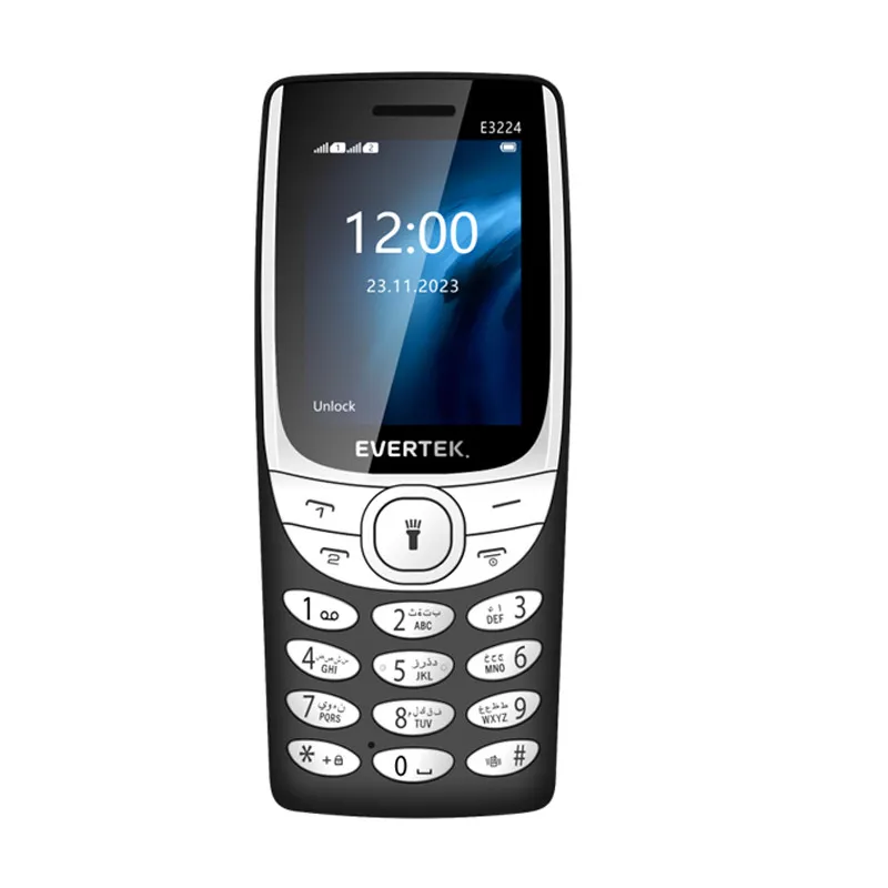 Téléphone Portable Evertek E3224 - Noir