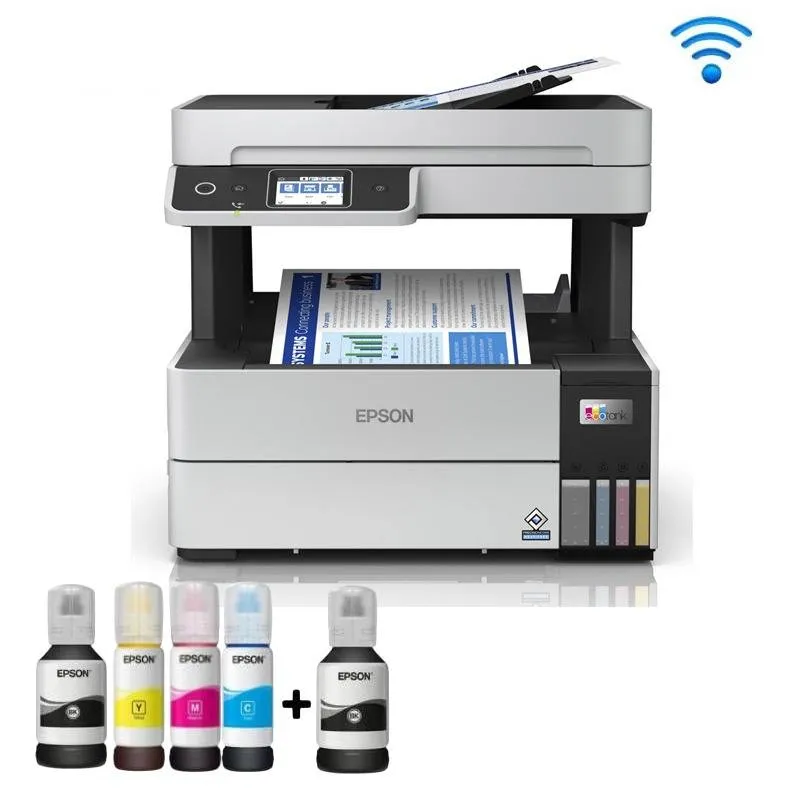 Imprimante EPSON EcoTank L6490 à Réservoir Intégré Wifi 4en1 Couleur
