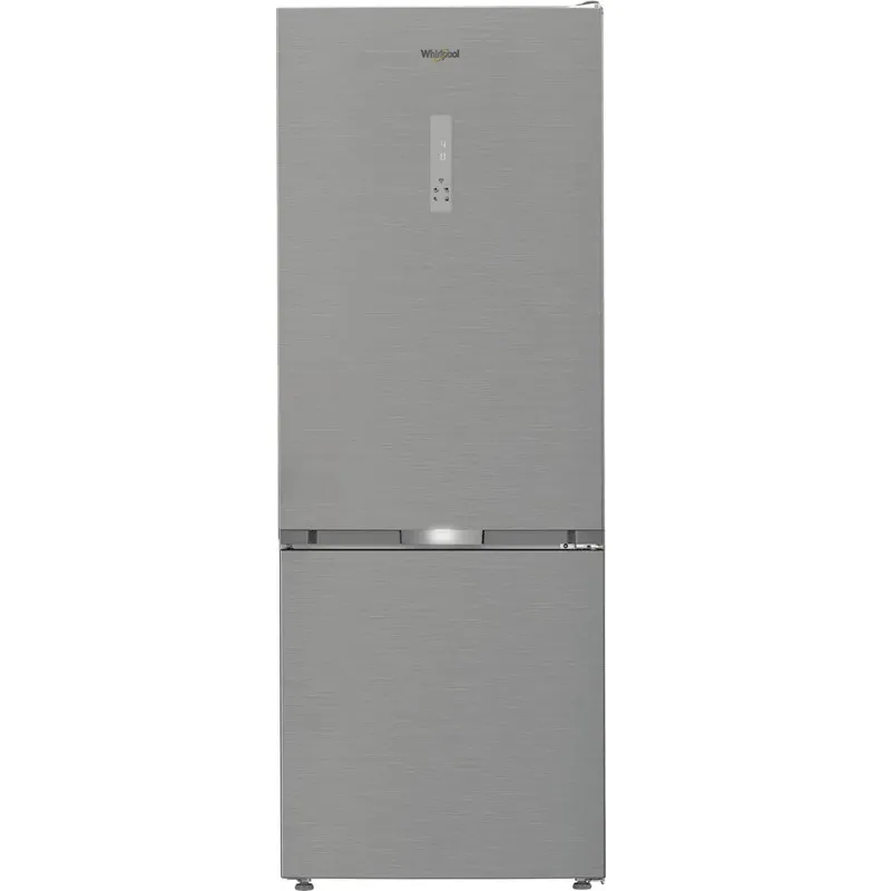 Combiné Whirlpool Dual NoFrost 490 L WHK26493X4E Pearl Inox