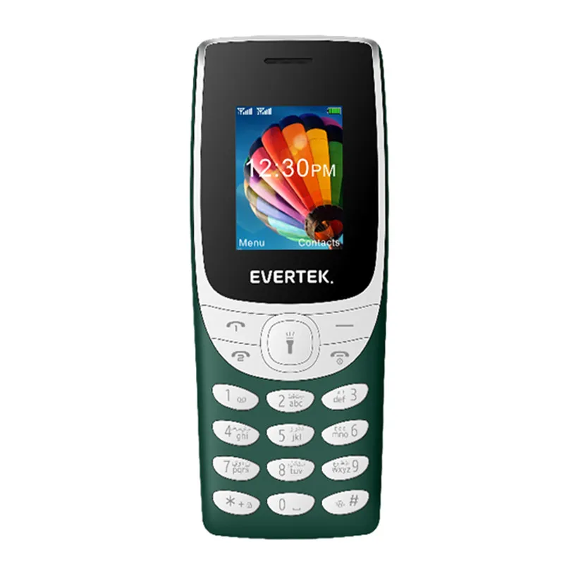 Téléphone Portable Evertek E3218 Vert, Photo boutique Best Buy Tunisie chez Best Buy Tunisie