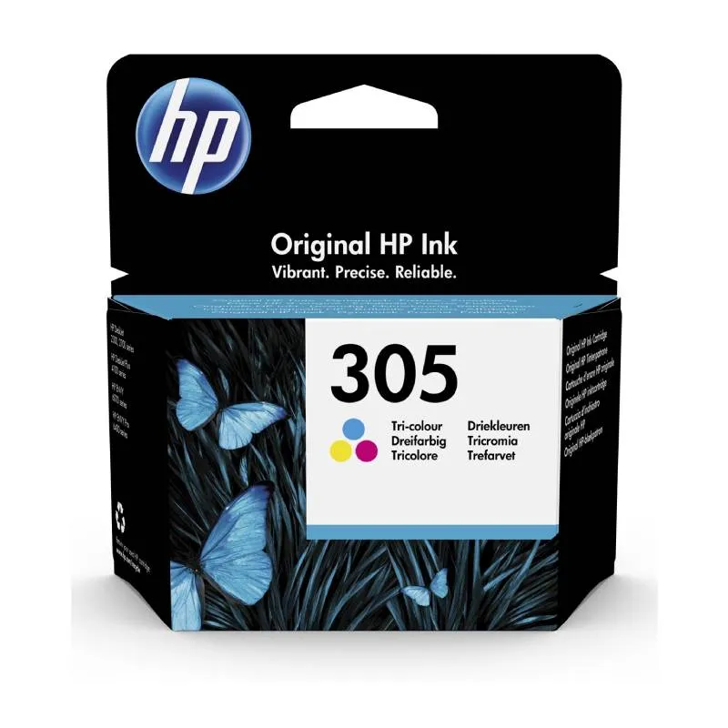 HP Cartouche d'encre trois couleurs 305 authentique, Photo chez Best Buy Tunisie chez Best Buy Tunisie