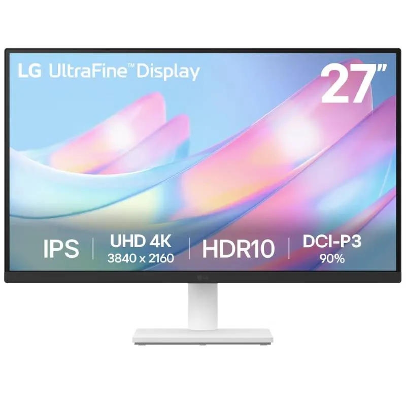 تلفزيون Ecran LG UltraFine 27US550 27" UHD IPS 60Hz - Blanc -27US550-W