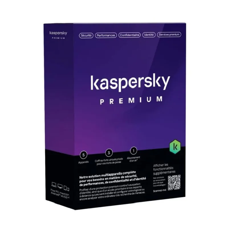 Kaspersky Internet Security Premium 5 Postes 1an, Photo boutique Best Buy Tunisie chez Best Buy Tunisie