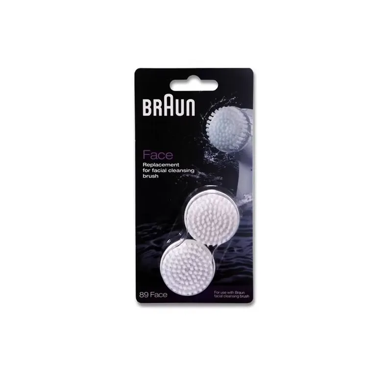 Brosse de rechange pour nettoyant pour le visage Braun Face 89, paquet de 2 - (89FASPA), Photo boutique Best Buy Tunisie chez Best Buy Tunisie