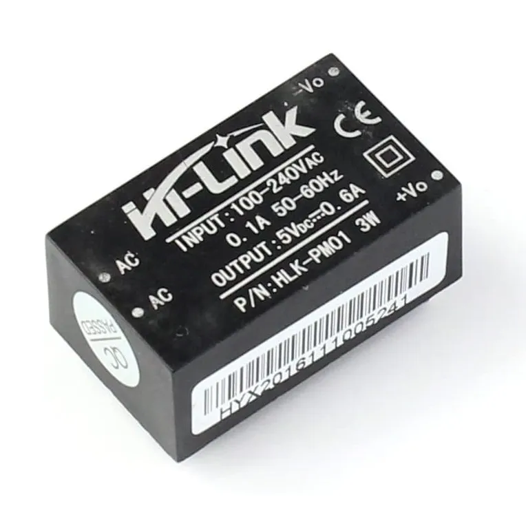 HLK-PM01 Module Abaisseur de Tension AC/DC 220V à 5V 3W