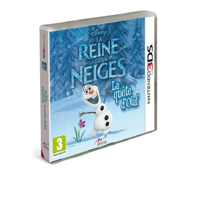 3DS JEU La reine des neiges : La quête d'Olaf, Photo boutique Best Buy Tunisie chez Best Buy Tunisie