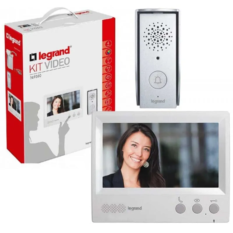 Kit Vidéophone LEGRAND 369580 7" - 4 fils (LG-369580), Photo boutique Best Buy Tunisie chez Best Buy Tunisie