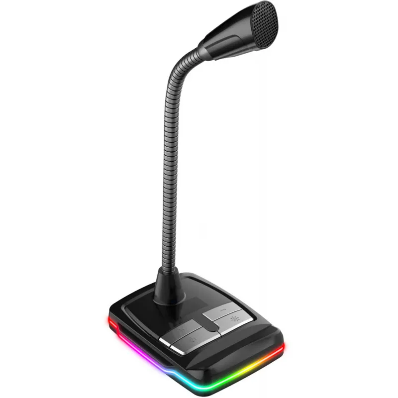 Microphone Gamer VARR Omega USB RGB - Noir, Photo boutique Best Buy Tunisie chez Best Buy Tunisie