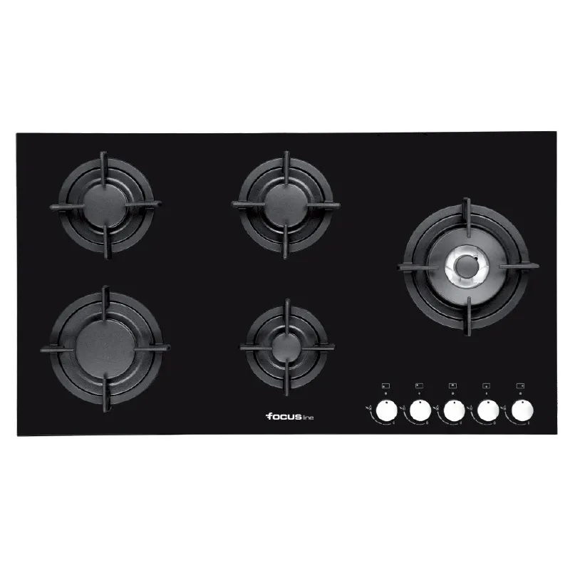Plaque de Cuisson FOCUS Vitro 5 Feux 90 cm Noir (F.8179B), Photo boutique Best Buy Tunisie chez Best Buy Tunisie