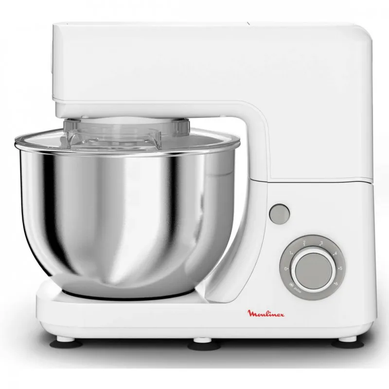 Moulinex Impastatrice Masterchef Essential robot de cuisine 800 W 4,8 L Blanc, Gris, Photo boutique Best Buy Tunisie chez Best Buy Tunisie