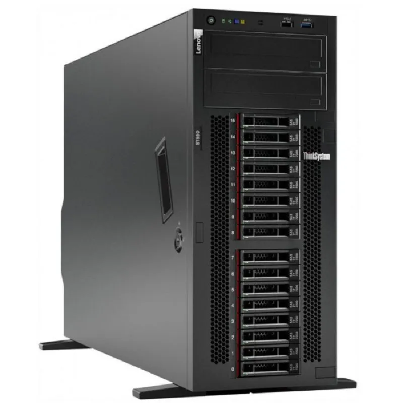 Lenovo ThinkSystem ST550 serveur 960 Go Rack (4 U) Intel® Xeon® Silver 4210 2,2 GHz 16 Go 550 W, Photo boutique Best Buy Tunisie chez Best Buy Tunisie