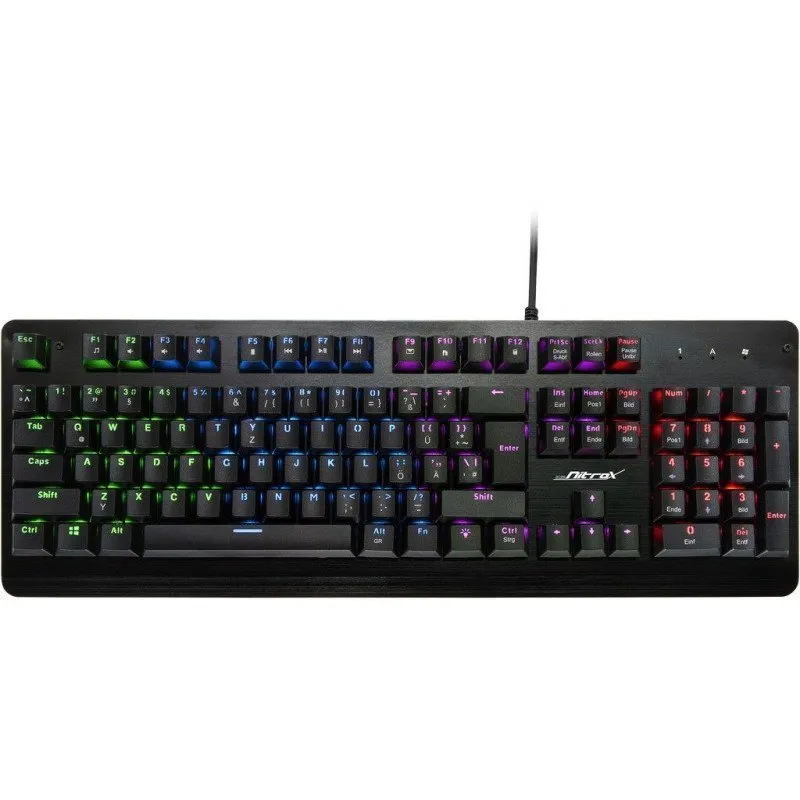 Clavier Gamer NITROX NK-2000ME RVB - Noir, Photo boutique Best Buy Tunisie chez Best Buy Tunisie