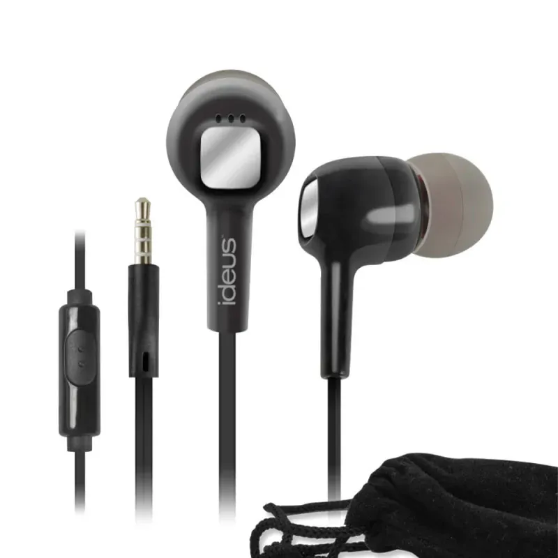 Écouteurs Filaire Ideus Avec Micro PHF610BK Noir, Photo boutique Best Buy Tunisie chez Best Buy Tunisie