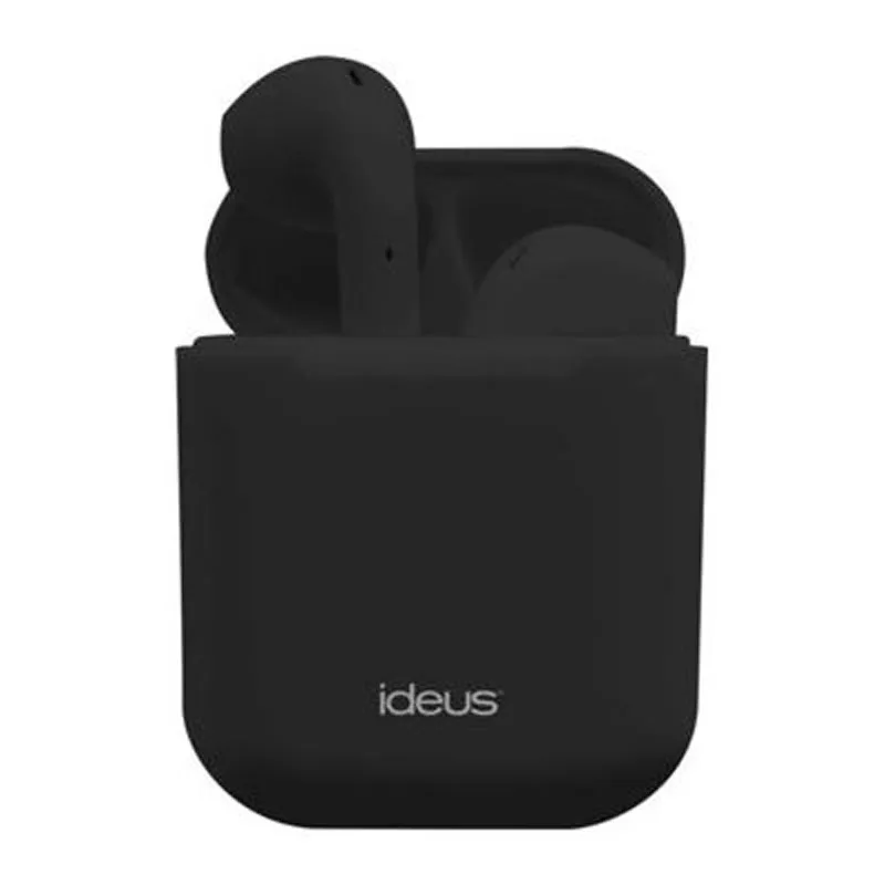Écouteurs True Wireless Stereo TWS Bluetooth Noir - Casque Écouteurs Musique Quotidien Ideus SFW21BK, Photo boutique Best Buy Tunisie chez Best Buy Tunisie