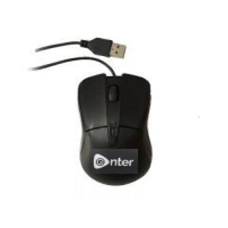 Souris Optique Filaire ENTER Slider USB - Noir, Photo boutique Best Buy Tunisie chez Best Buy Tunisie