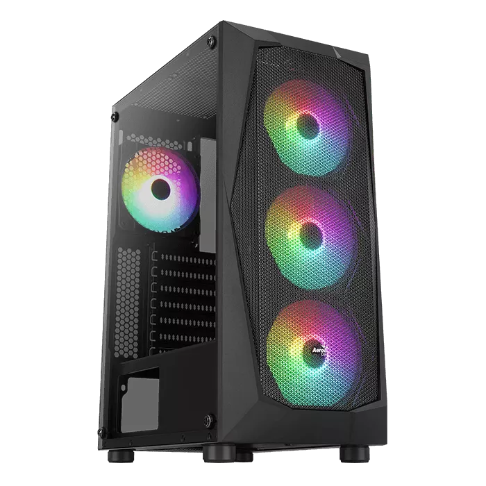 Aerocool Falcon ARGB Midi Tower Noir, Photo boutique Best Buy Tunisie chez Best Buy Tunisie
