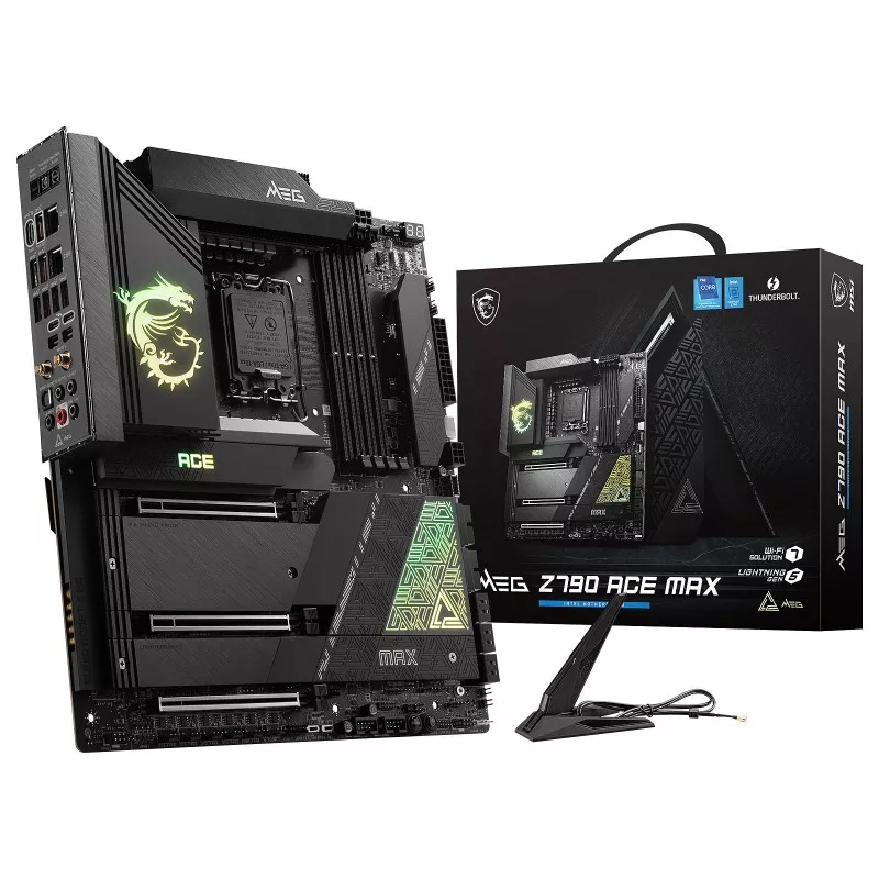 Carte Mère Gaming MSI MEG Z790 ACE MAX DDR5 E-ATX WiFi BT, Photo boutique Best Buy Tunisie chez Best Buy Tunisie