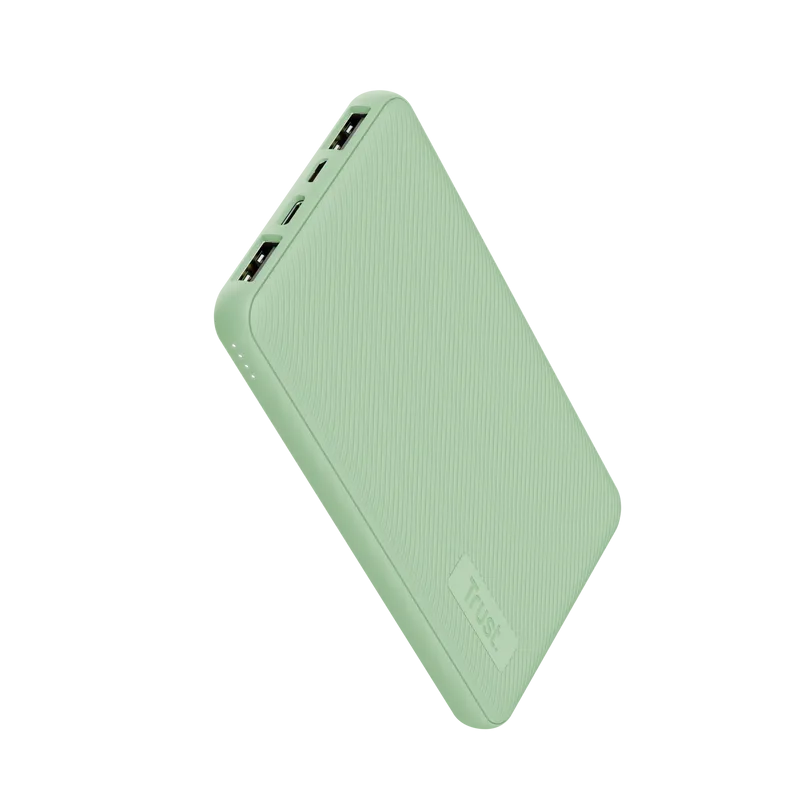 POWER BANK TRUST ECO/ 10000MAH / VERT, Photo boutique Best Buy Tunisie chez Best Buy Tunisie