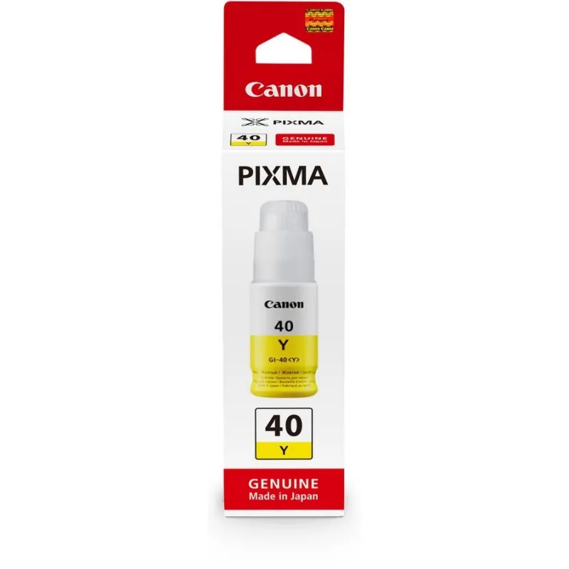 Bouteille d'encre Originale Canon GI-40 Jaune 7700 pages, Photo boutique Best Buy Tunisie chez Best Buy Tunisie