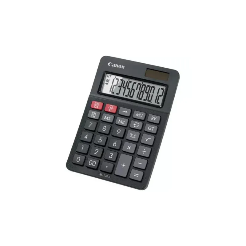 Mini-calculatrice de bureau 12 chiffres Canon AS-120, Photo boutique Best Buy Tunisie chez Best Buy Tunisie