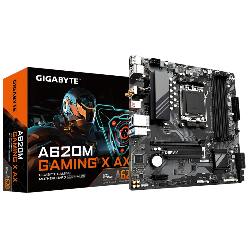 Gigabyte A620M GAMING X carte mère AMD A620 Emplacement AM5 micro ATX, Photo boutique Best Buy Tunisie chez Best Buy Tunisie