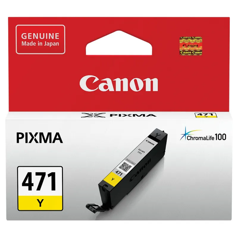 Cartouche Canon CLI-471 J Jaune, Photo boutique Best Buy Tunisie chez Best Buy Tunisie