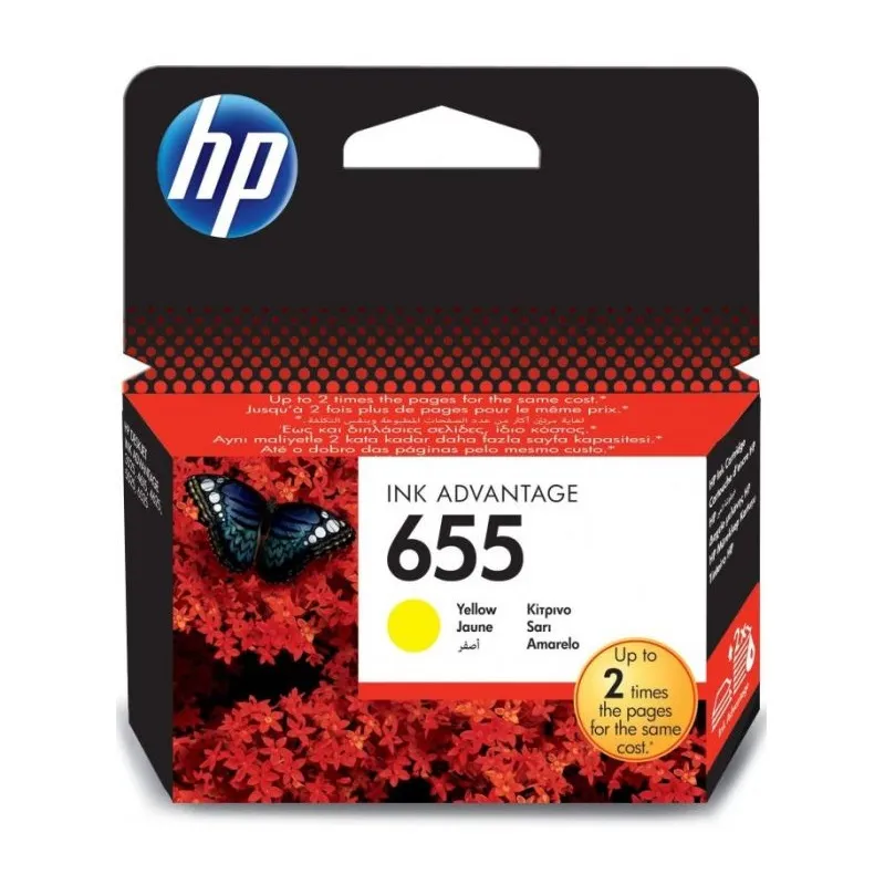 Cartouche Jet d'encre Original HP 655 - Jaune, Photo boutique Best Buy Tunisie chez Best Buy Tunisie