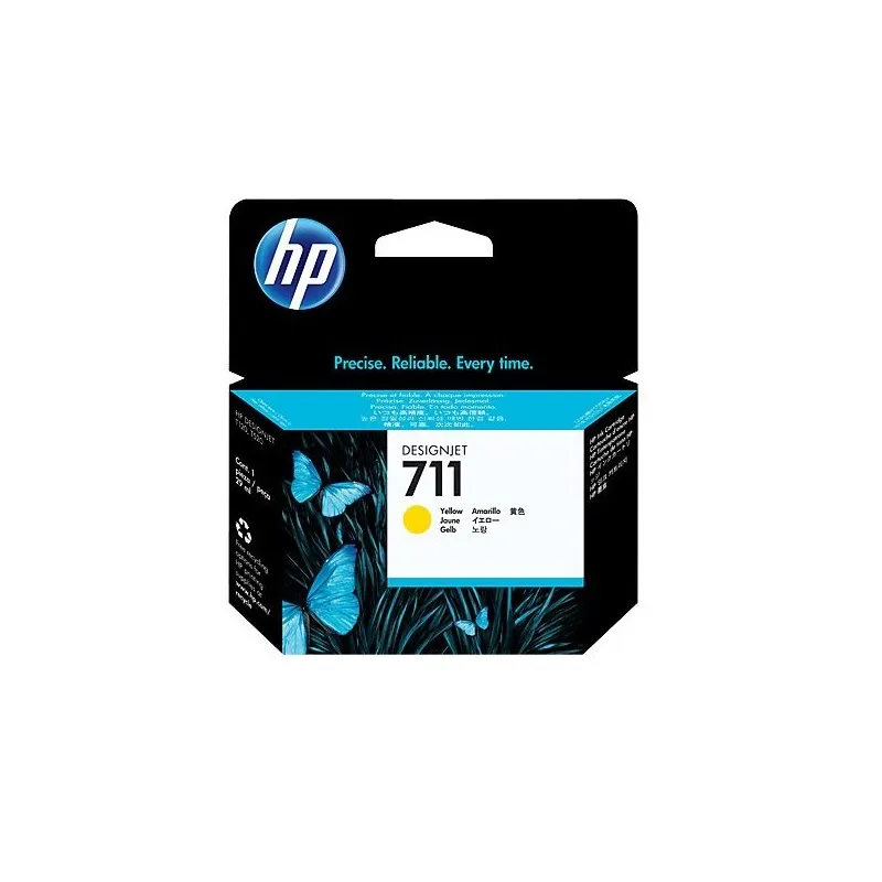 HP 711 cartouche d'encre DesignJet jaune, 29 ml, Photo boutique Best Buy Tunisie chez Best Buy Tunisie