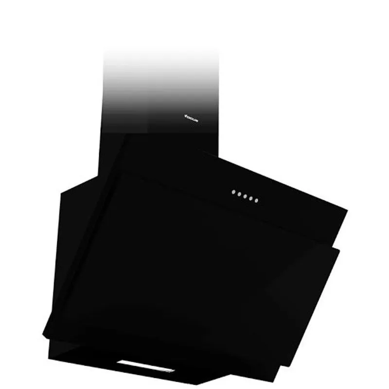 Focus F 620B - Hotte murale design 60 cm, 850 M³/h, noir, vitro, 3 vitesses, Photo boutique Best Buy Tunisie chez Best Buy Tunisie
