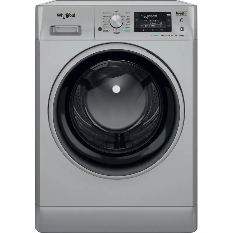 Machine à Laver Fontale Whirlpool 9Kg Inox, Photo boutique Best Buy Tunisie chez Best Buy Tunisie