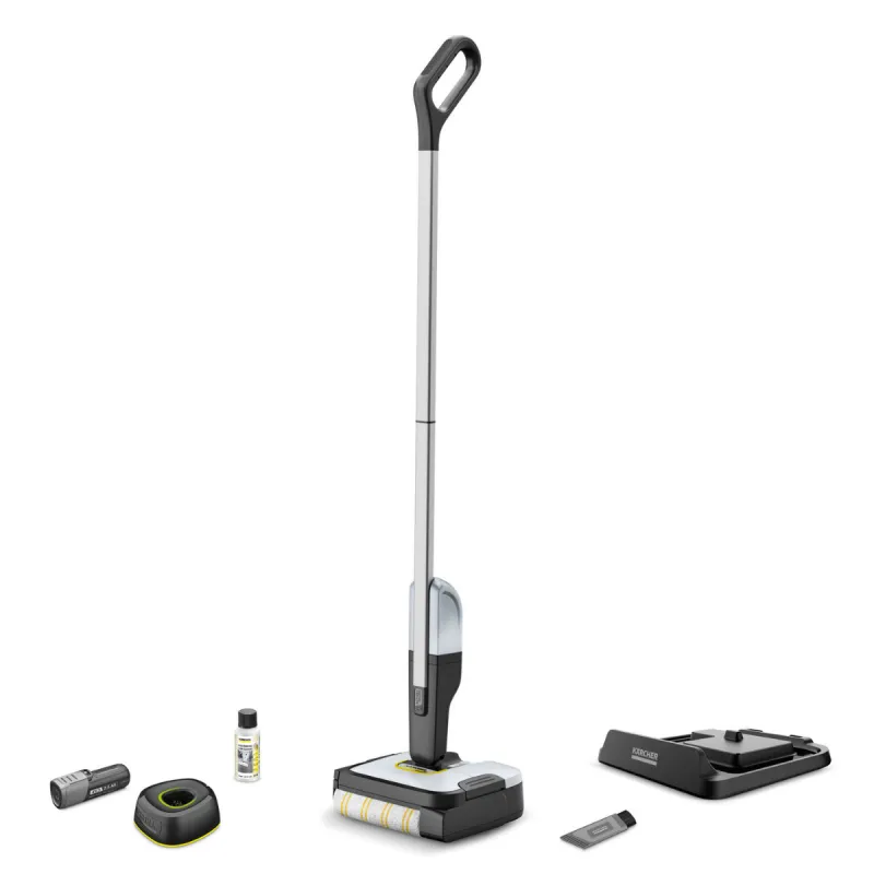 Nettoyeur de Sol Sans Fil Karcher FC 2-4 Battery SET Gris, Photo boutique Best Buy Tunisie chez Best Buy Tunisie