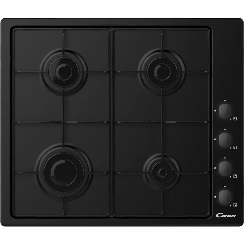 Plaque de cuisson CANDY 4 feux 60 cm -Noir- (CLG64SPN/CHW6LBB), Photo boutique Best Buy Tunisie chez Best Buy Tunisie