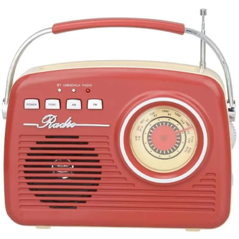 Transistor haut-parleur et Radio FM AKAI ER68R BLUETOOTH- Rouge, Photo boutique Best Buy Tunisie chez Best Buy Tunisie