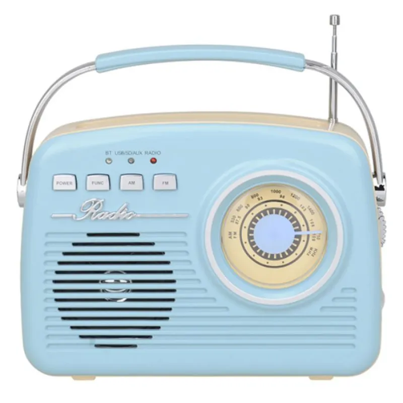 Transistor haut-parleur et Radio FM AKAI ER68B BLUETOOTH- Bleu, Photo boutique Best Buy Tunisie chez Best Buy Tunisie