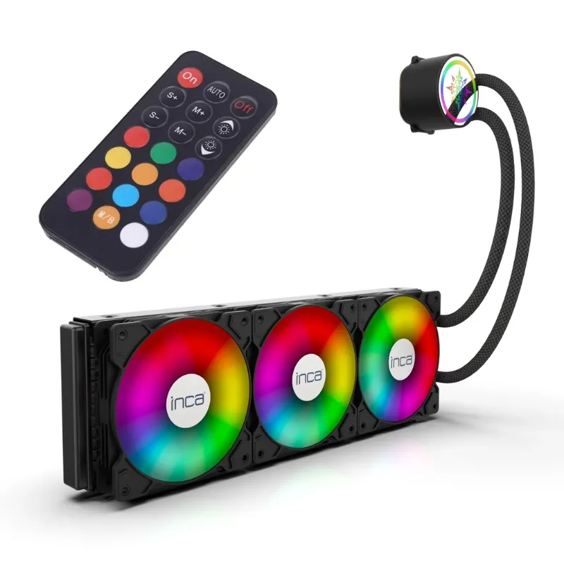 Inca ISS-03XN système de refroidissement d’ordinateur Boitier PC Kit de refroidissement du liquide 12 cm Noir, Photo boutique Best Buy Tunisie chez Best Buy Tunisie