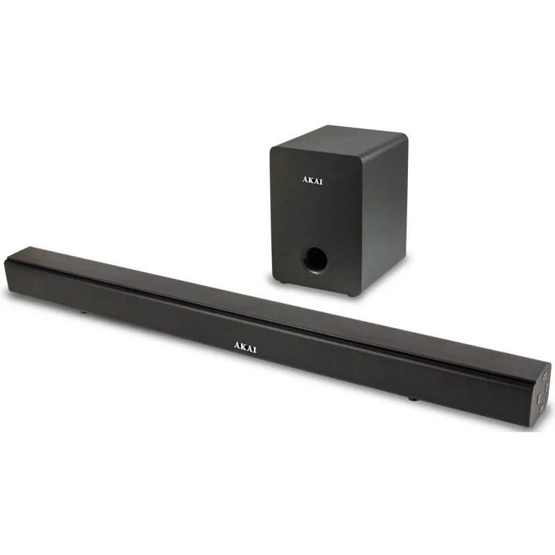 Barre de Son et Subwoofer Sans Fil AKAI ASB6WSW 350w Bluetooth - Noir, Photo boutique Best Buy Tunisie chez Best Buy Tunisie