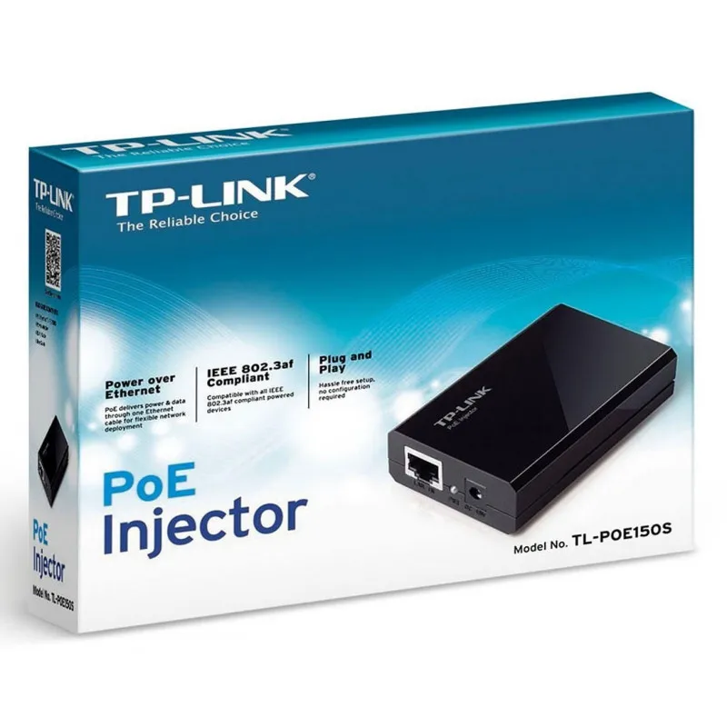 TP-Link TL-POE150S adaptateur et injecteur PoE Gigabit Ethernet 48 V (TL-POE150S), Photo boutique Best Buy Tunisie chez Best Buy Tunisie