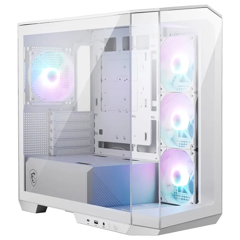 Boîtier Gamer Tour Micro-ATX MSI MAG PANO M100R PZ / Blanc, Photo boutique Best Buy Tunisie chez Best Buy Tunisie