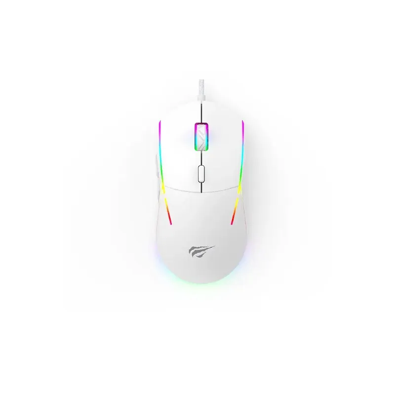 Souris Filaire Gamer Optique HAVIT MS961 RGB - Blanc, Photo boutique Best Buy Tunisie chez Best Buy Tunisie