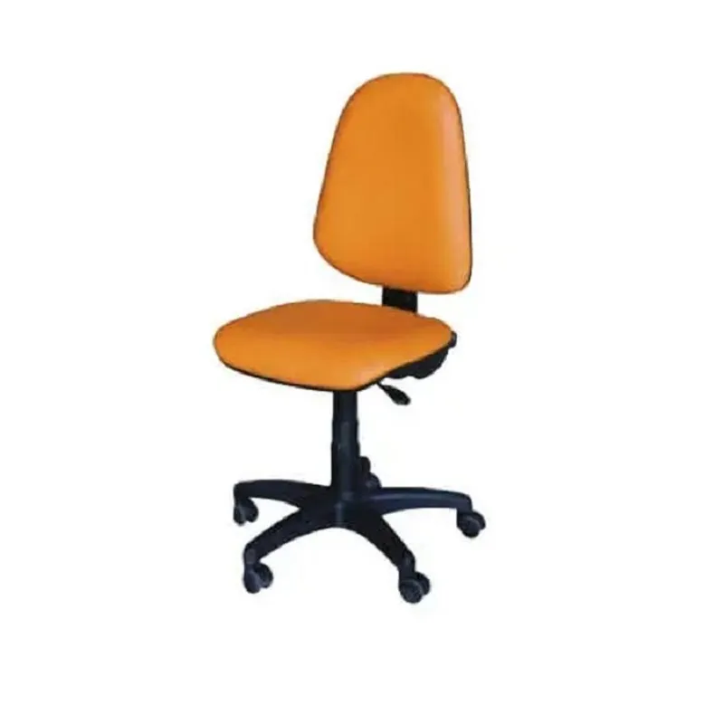 Chaise De Bureau Sécretaria SOTUFAB En Simili Cuir Sans Accoudoirs - Orangé, Photo boutique Best Buy Tunisie chez Best Buy Tunisie