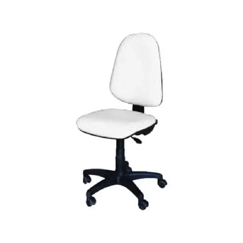 Chaise De Bureau Sécretaria SOTUFAB En Simili Cuir Sans Accoudoirs - Blanc, Photo boutique Best Buy Tunisie chez Best Buy Tunisie